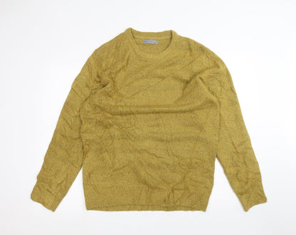 Womens UK Size XL Marks and Spencer Yellow Pullover Jumper