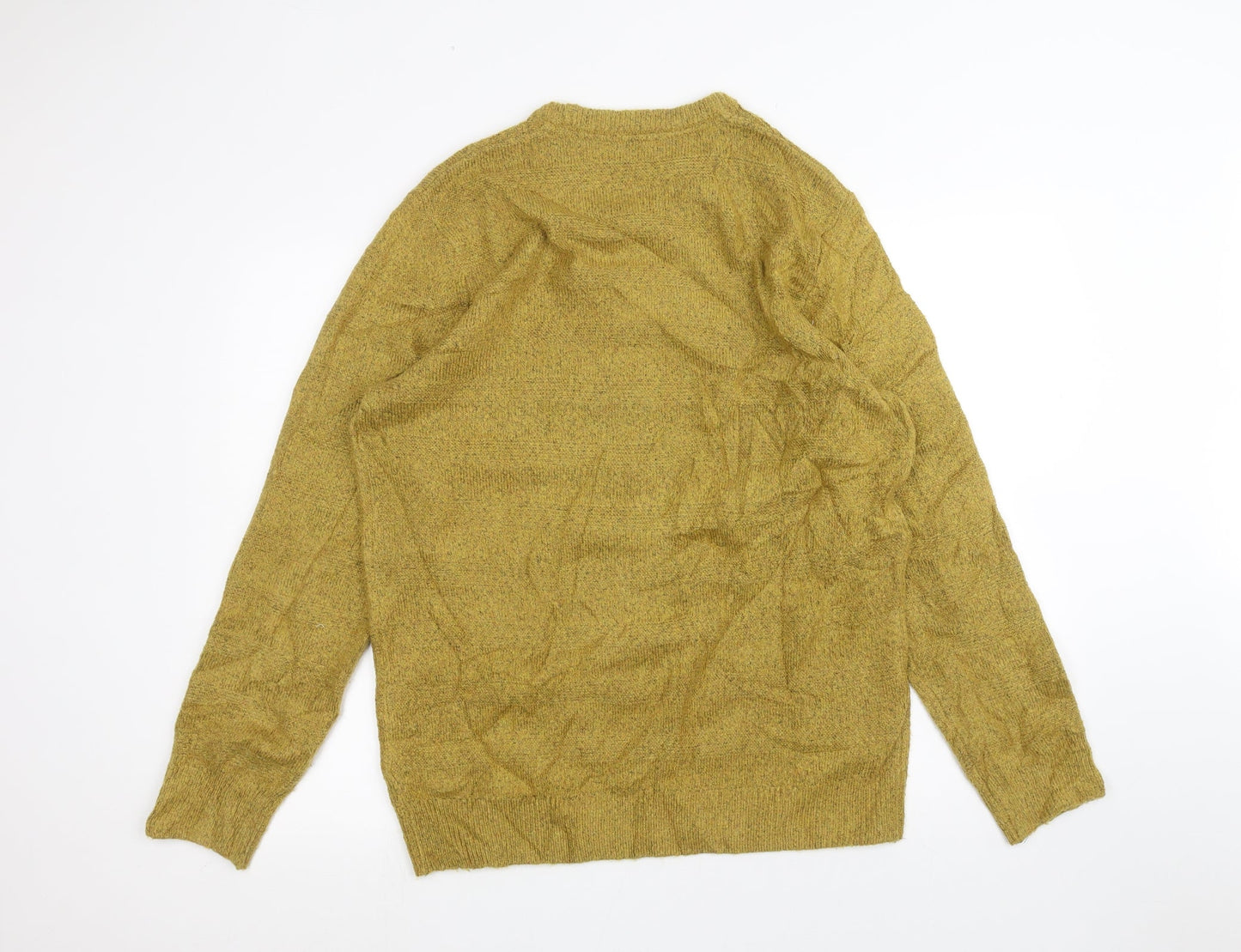 Womens UK Size XL Marks and Spencer Yellow Pullover Jumper