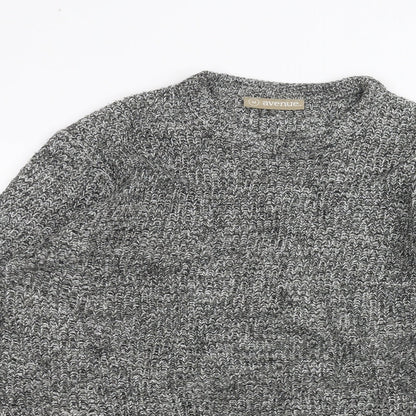 Avenue Mens Grey   Pullover Jumper Size M