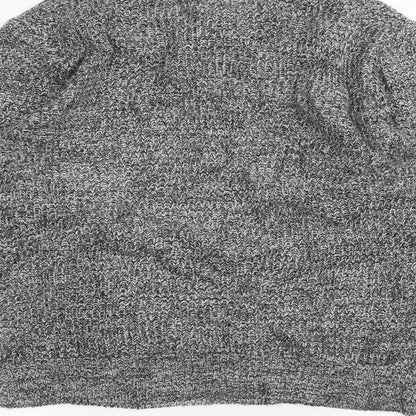 Avenue Mens Grey   Pullover Jumper Size M