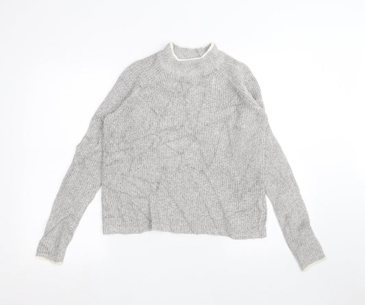Womens UK Size S H&M Grey Pullover Jumper