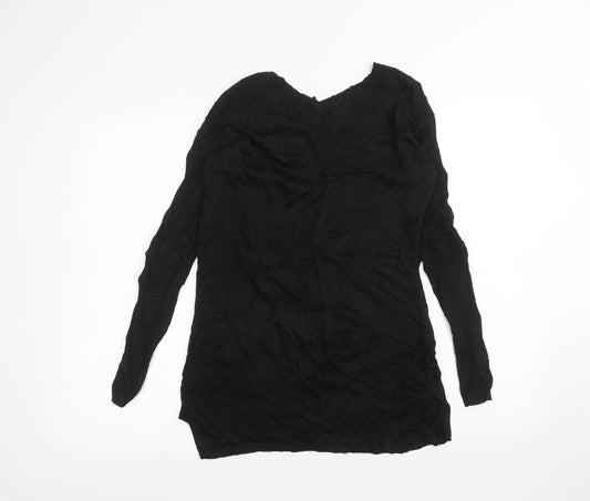 Womens UK Size 6 NEXT Black Basic T-Shirt