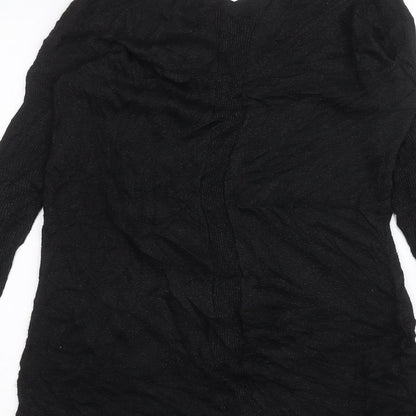 Womens UK Size 6 NEXT Black Basic T-Shirt
