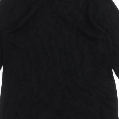 Womens UK Size 2XL Cedar Wood State Black Pullover Jumper