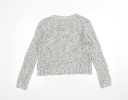 Womens UK Size S H&M Grey Pullover Jumper