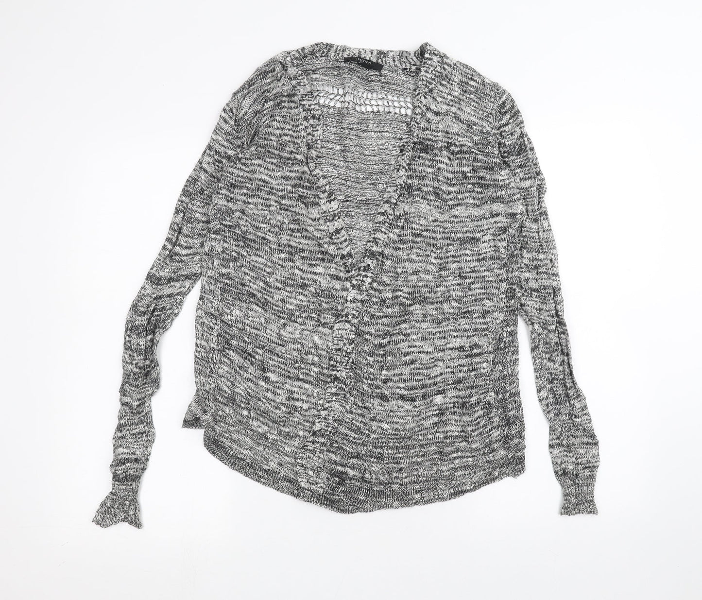 FOREVER 21 Womens Grey   Cardigan Jumper Size S