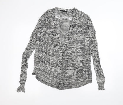 FOREVER 21 Womens Grey   Cardigan Jumper Size S