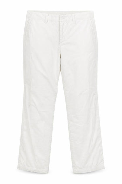 Womens UK Size  Gap Regular Fit  White Trousers