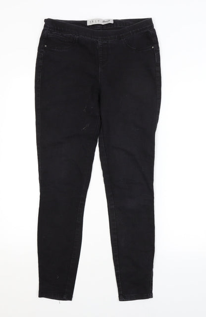 DENIM CO. Womens Black   Jegging Jeans Size 10 L27 in