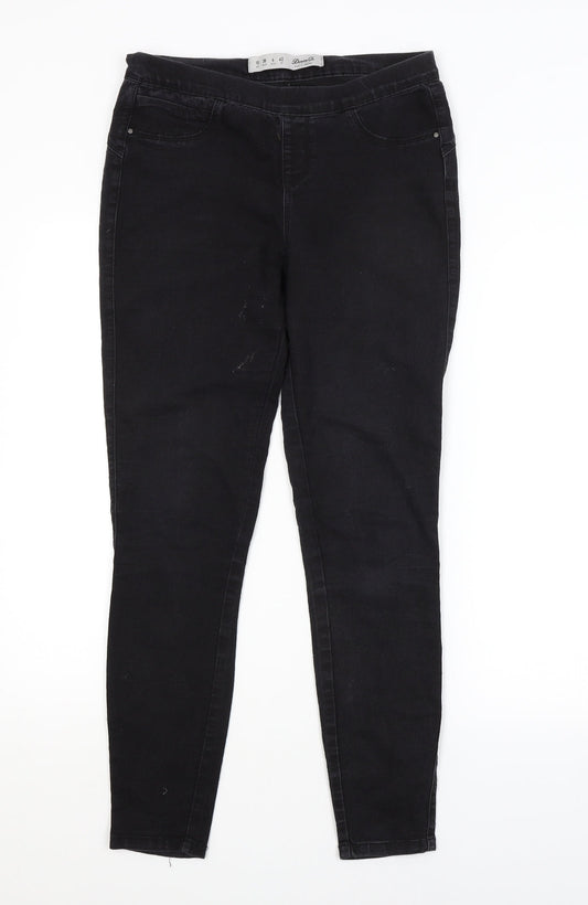 DENIM CO. Womens Black   Jegging Jeans Size 10 L27 in