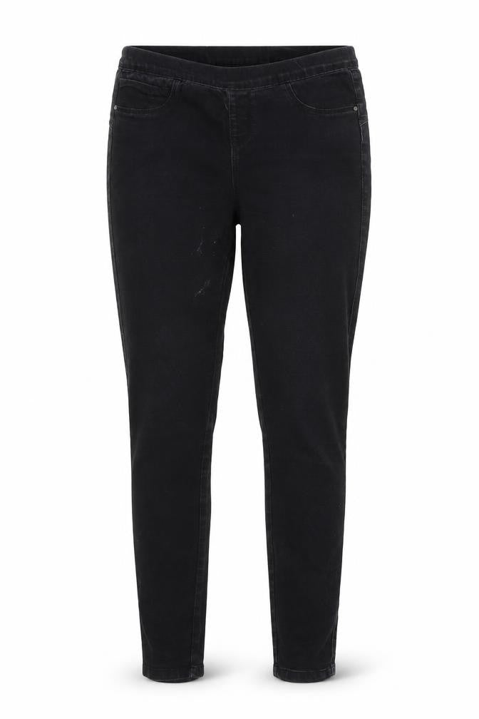 Womens UK Size 10 DENIM CO. Regular Fit Jegging Black Jeans