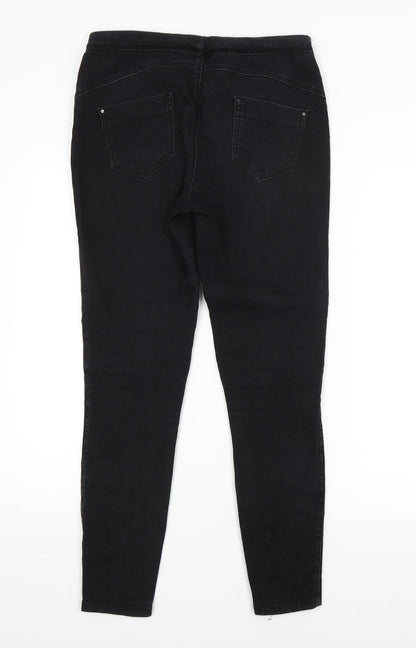 DENIM CO. Womens Black   Jegging Jeans Size 10 L27 in