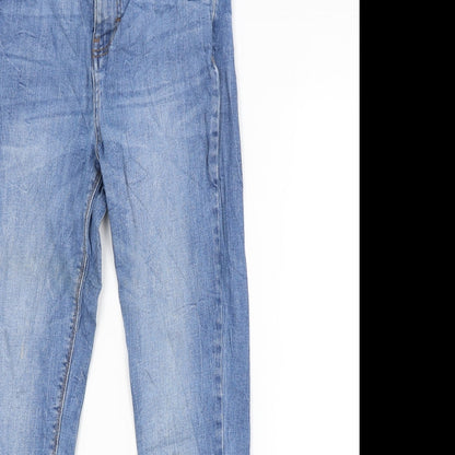 DENIM CO. Womens Blue   Skinny Jeans Size 10 L25 in