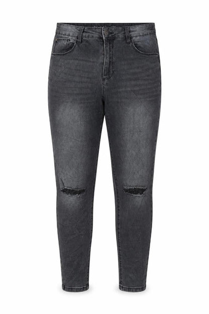 Womens Grey   Skinny Jeans Size 12 L27 in