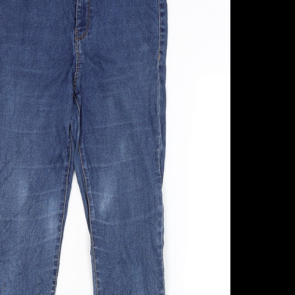 Womens UK Size 14 SINSAY Regular Fit Skinny Blue Jeans