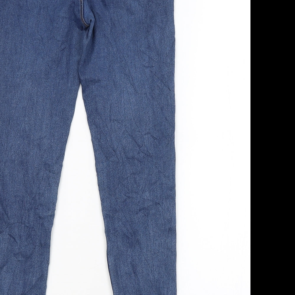 Womens UK Size 14 SINSAY Regular Fit Skinny Blue Jeans