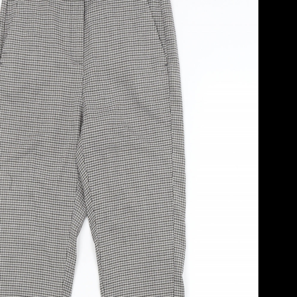 Womens UK Size 8 M&S Regular Fit  Grey Trousers