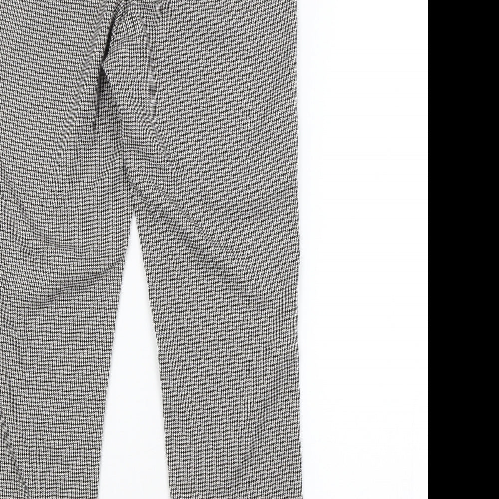 Womens UK Size 8 M&S Regular Fit  Grey Trousers