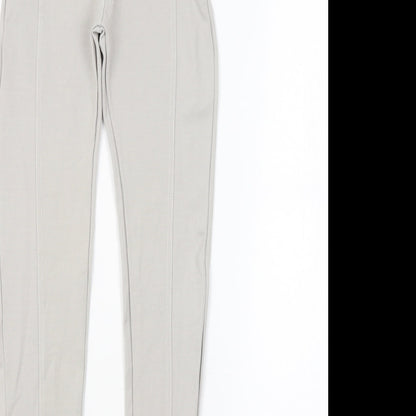 Womens UK Size M Preworn Regular Fit  Grey Trousers
