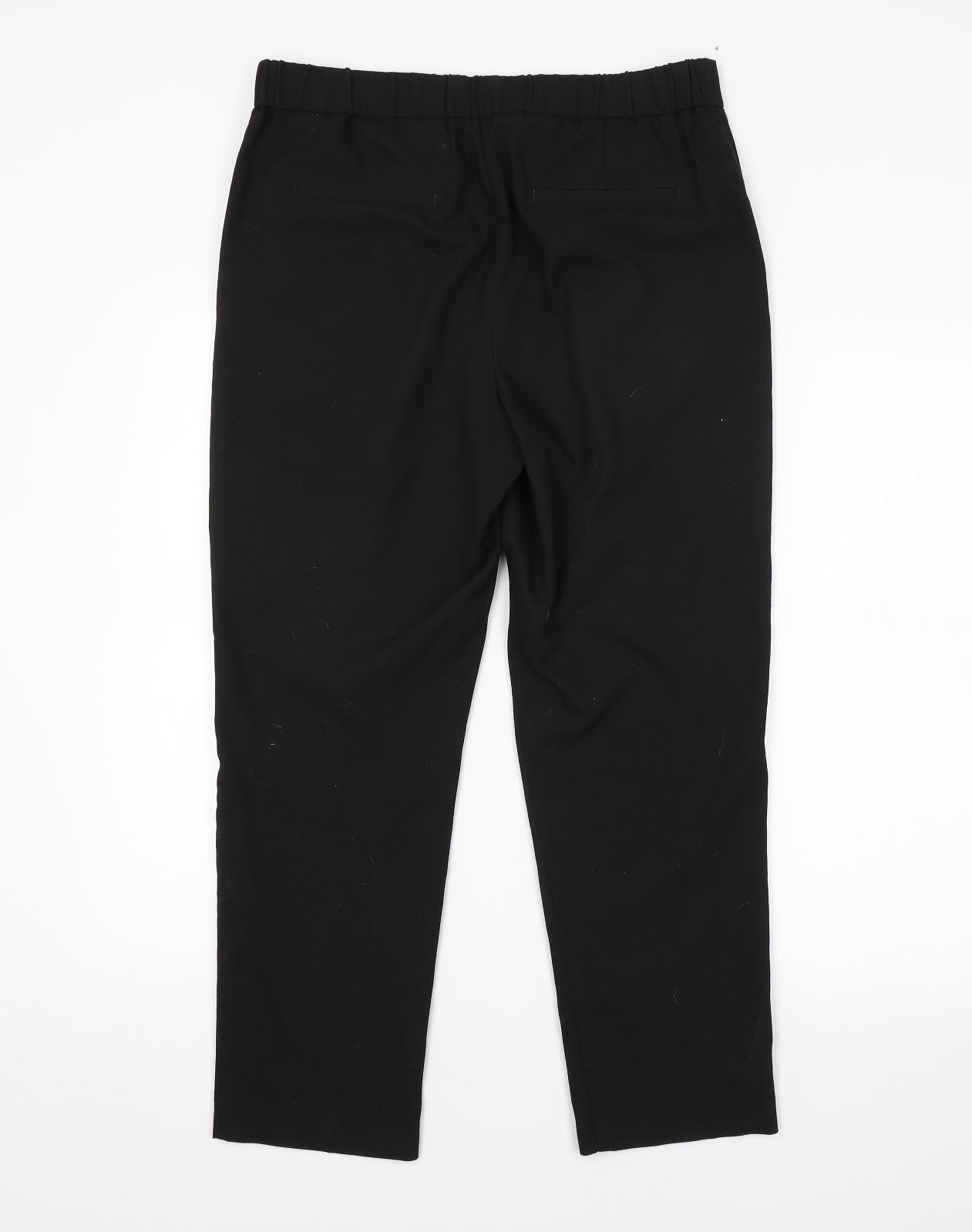Womens UK Size 12 NEXT Regular Fit  Black Trousers