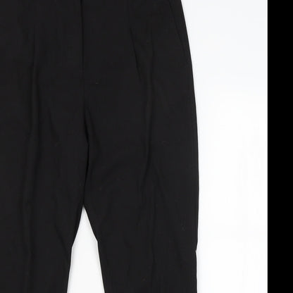 Womens UK Size 12 NEXT Regular Fit  Black Trousers