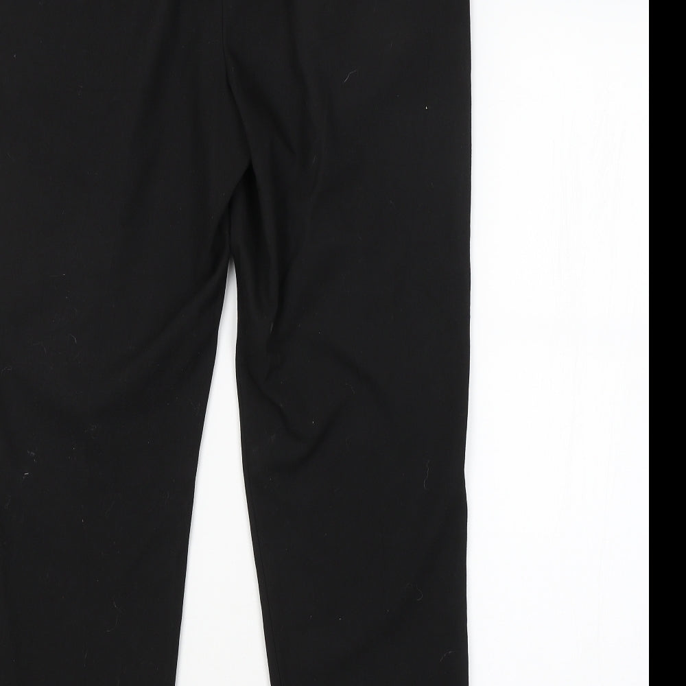 Womens UK Size 12 NEXT Regular Fit  Black Trousers