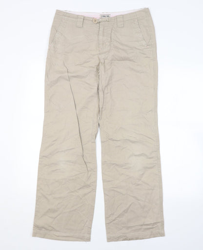 Cherokee Womens Beige   Trousers  Size 12 L29 in