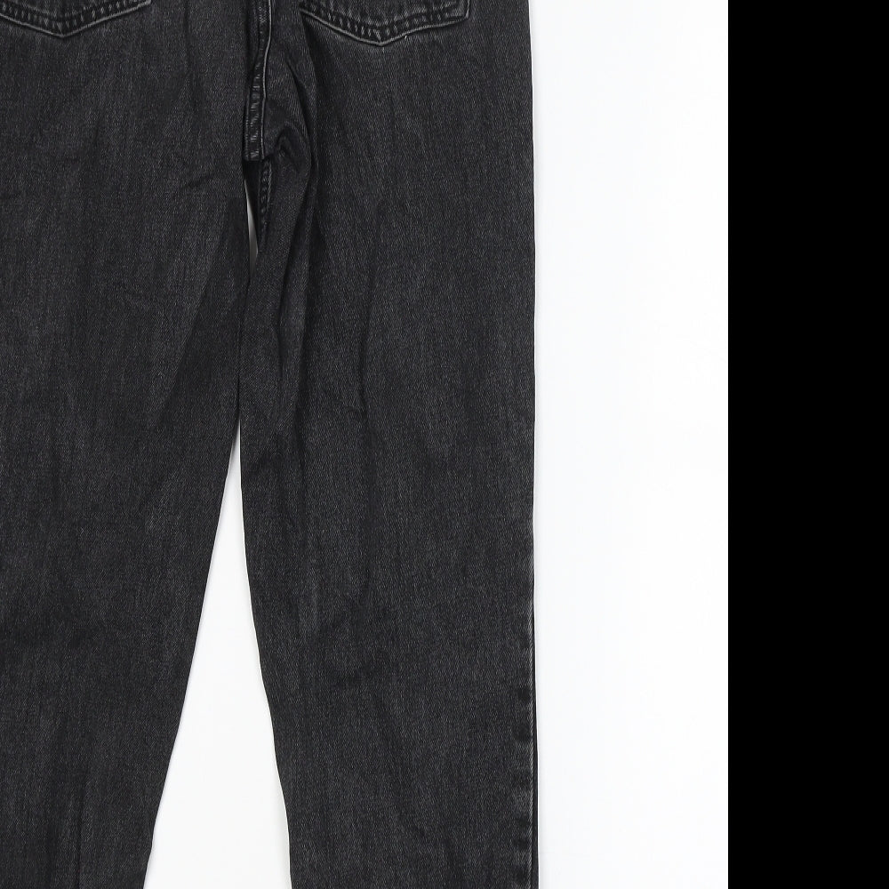 Topshop Womens Grey   Skinny Jeans Size 28 in L30 in