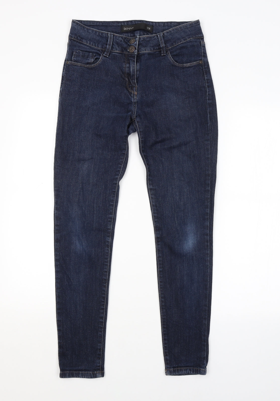 NEXT Womens Blue   Skinny Jeans Size 10 L27 in