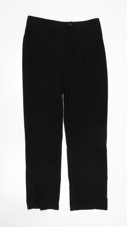 George Womens Black   Trousers  Size 14 L31 in