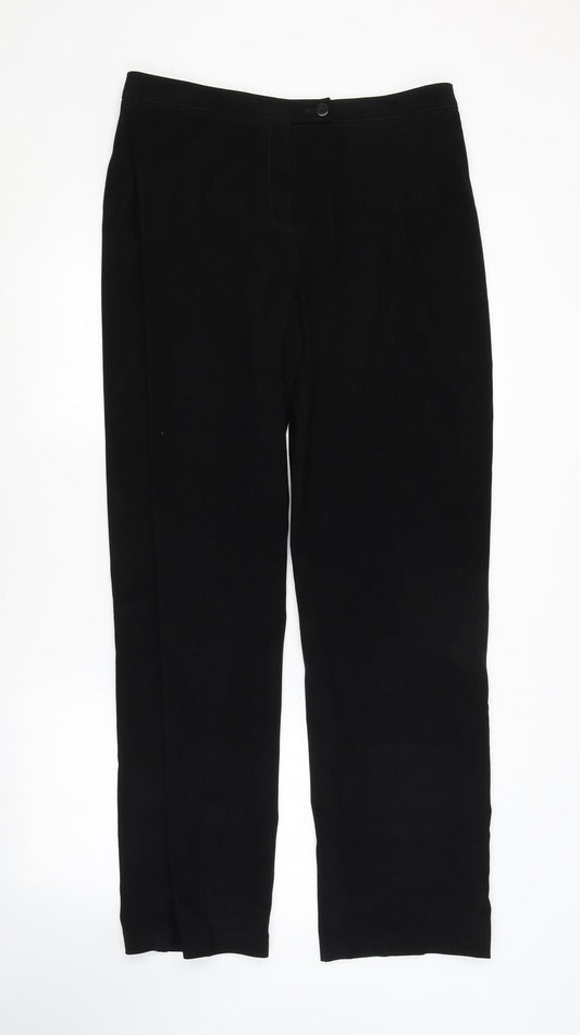 George Womens Black   Trousers  Size 14 L31 in