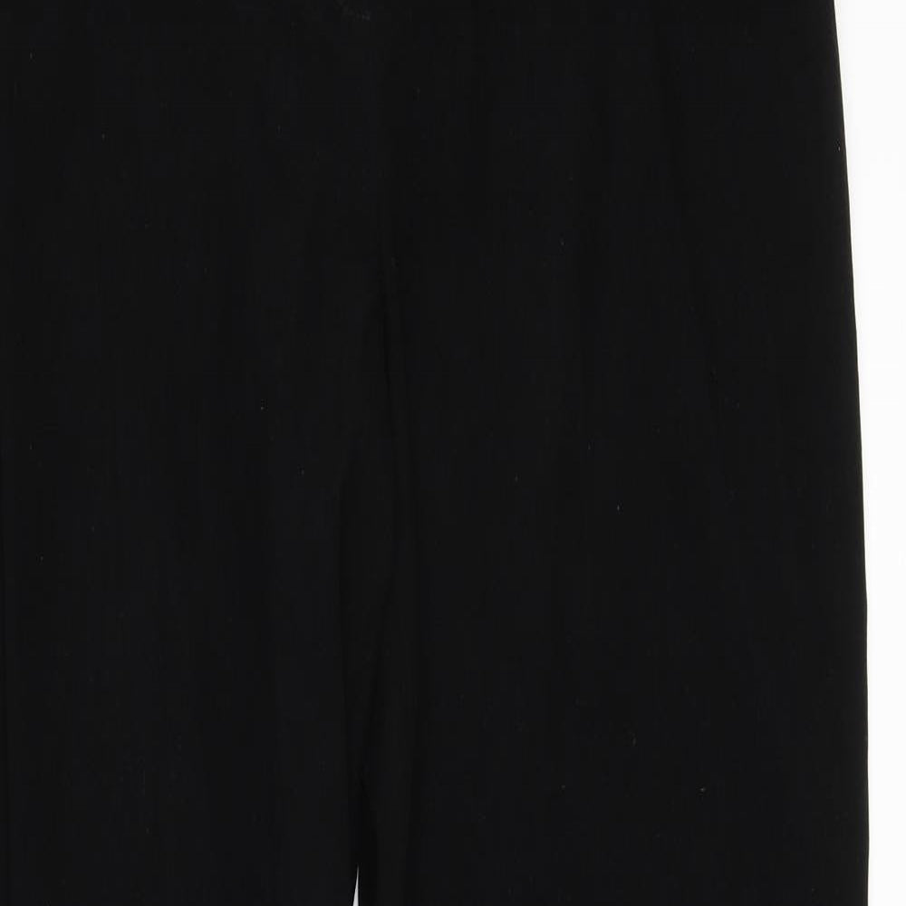 George Womens Black   Trousers  Size 14 L31 in