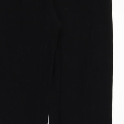 George Womens Black   Trousers  Size 14 L31 in