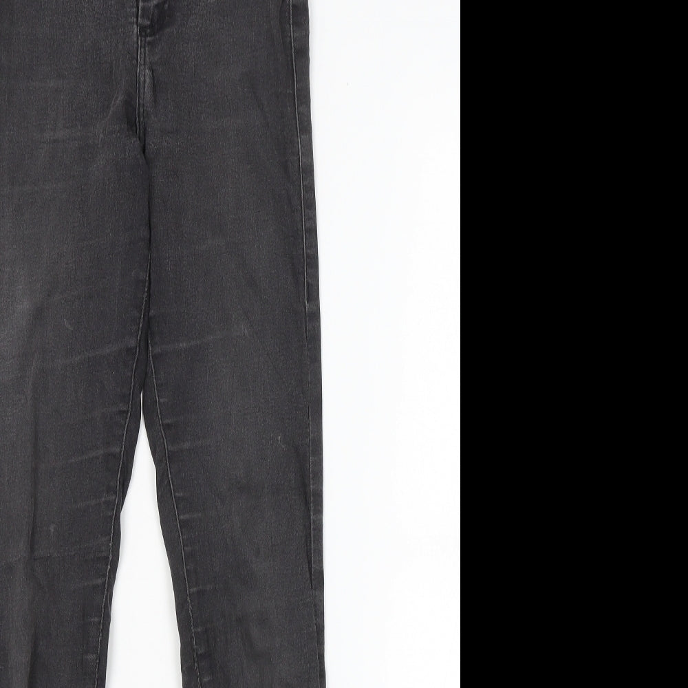 Topshop Womens Grey   Skinny Jeans Size 25 in L30 in