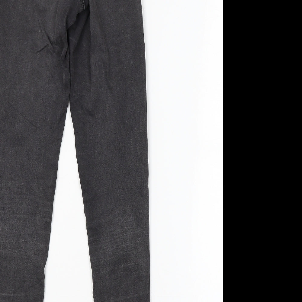 Topshop Womens Grey   Skinny Jeans Size 25 in L30 in