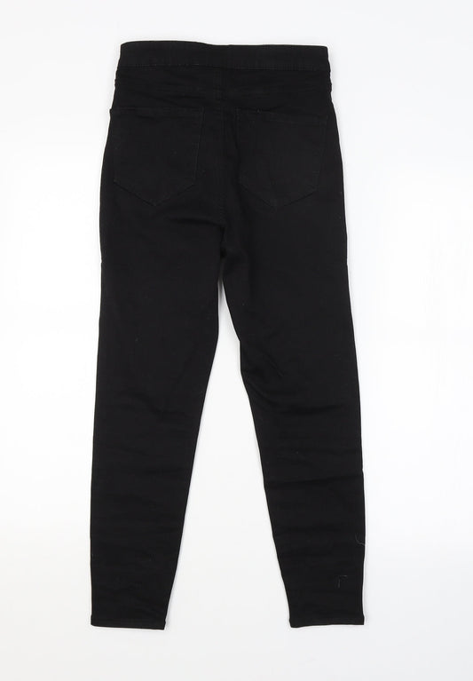 DENIM CO. Womens Black   Skinny Jeans Size 10 L24 in
