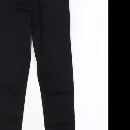 DENIM CO. Womens Black   Skinny Jeans Size 10 L24 in