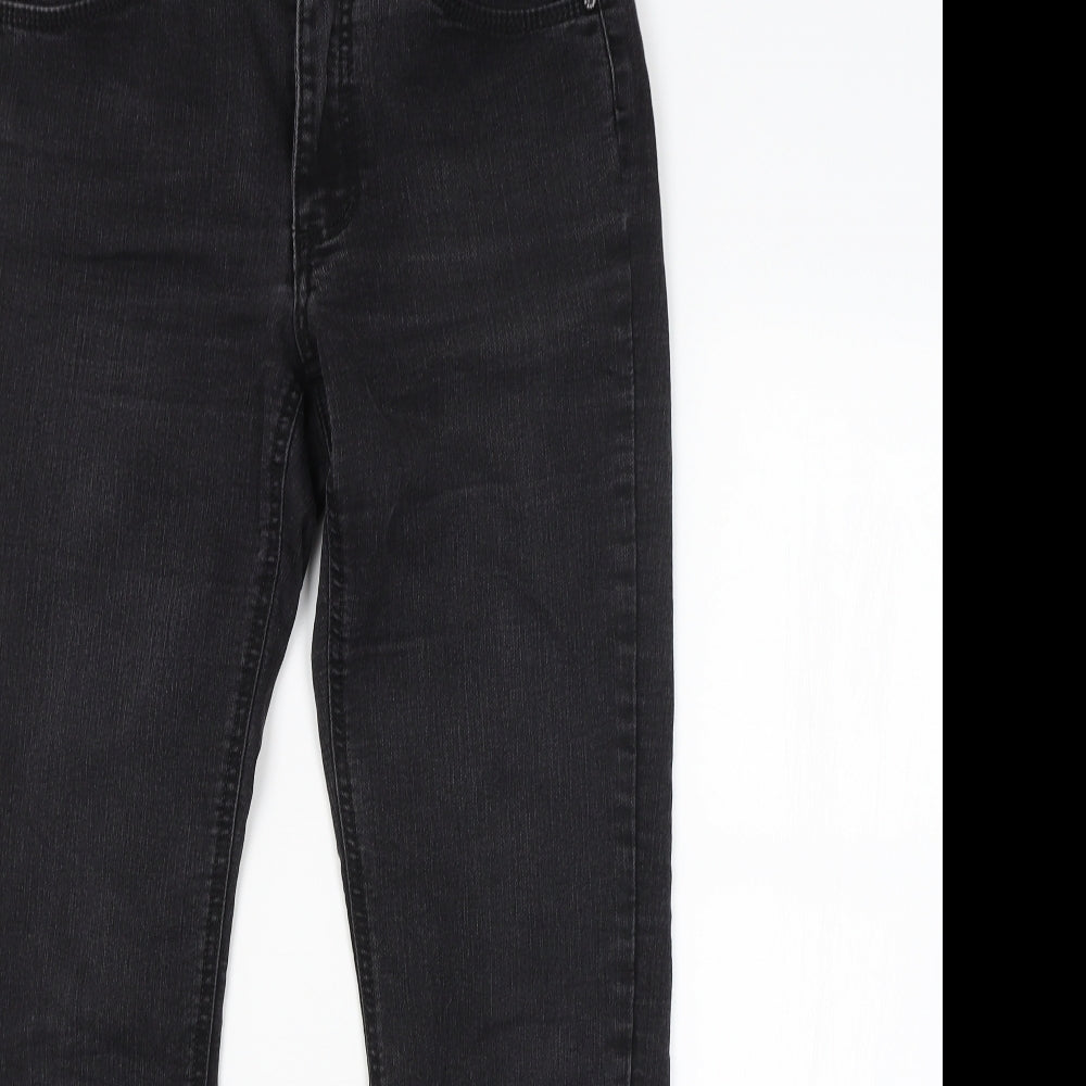 Womens UK Size 10 Angels Regular Fit Straight Grey Jeans