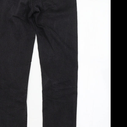 Womens UK Size 10 Angels Regular Fit Straight Grey Jeans