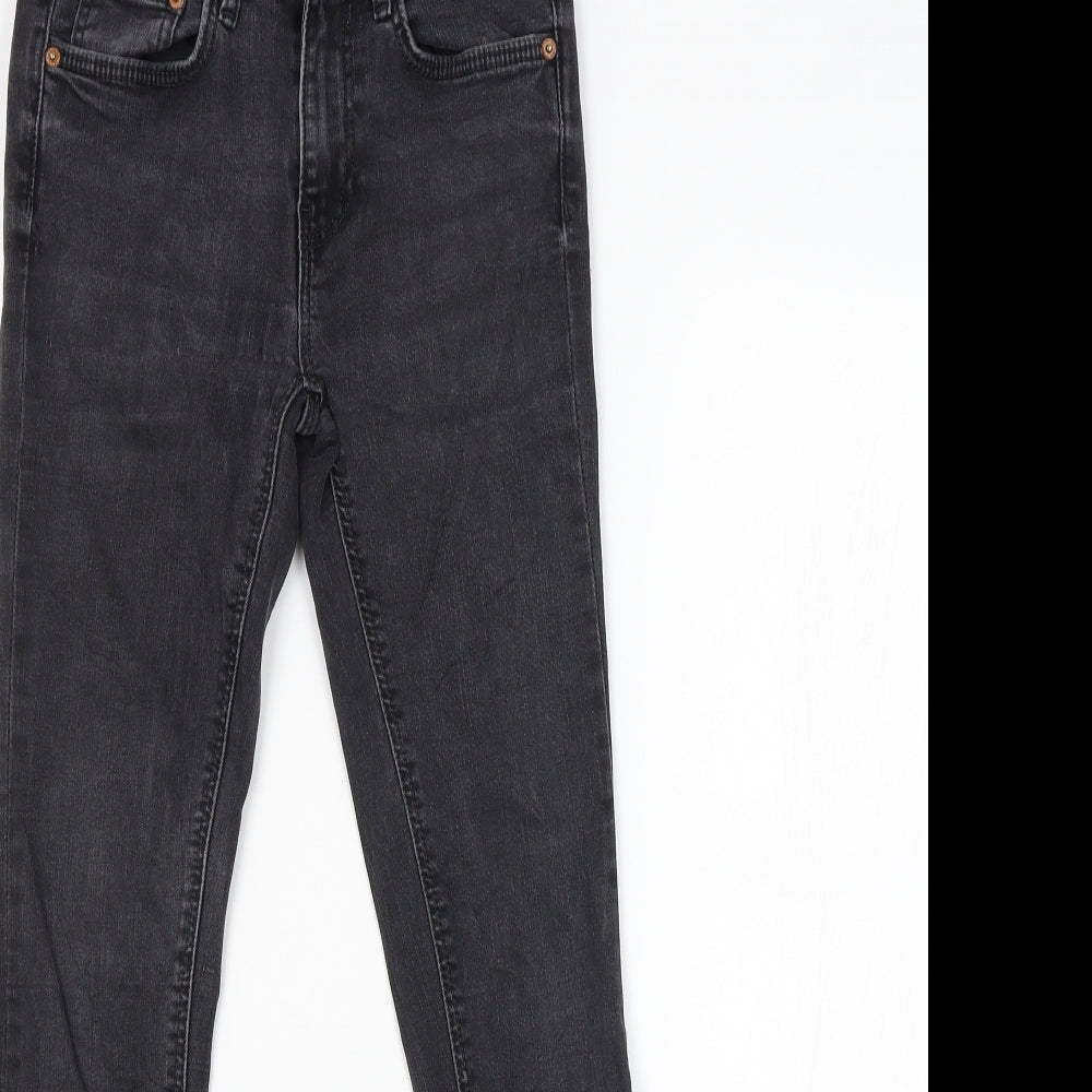 Zara Womens Grey   Skinny Jeans Size 6 L26 in