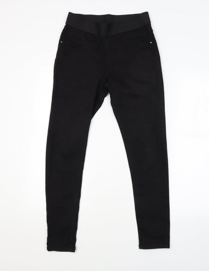 Womens UK Size  Preworn Regular Fit Jegging Black Jeans
