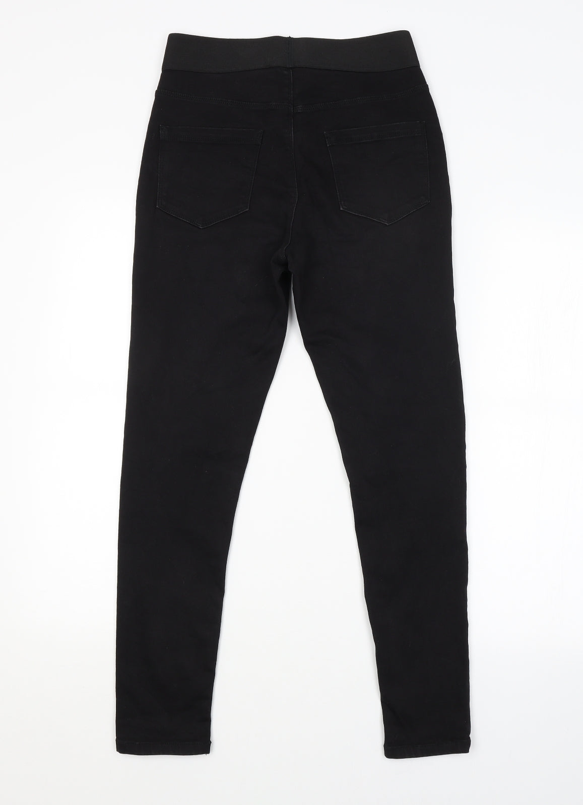 Womens UK Size  Preworn Regular Fit Jegging Black Jeans