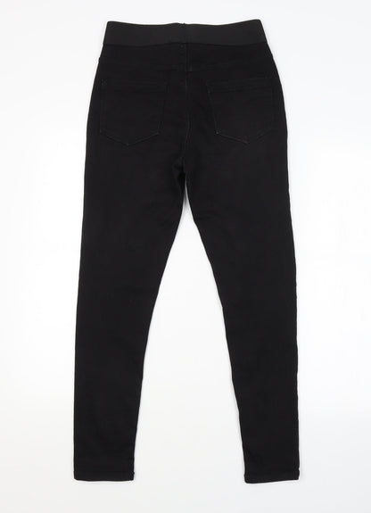 Womens UK Size  Preworn Regular Fit Jegging Black Jeans