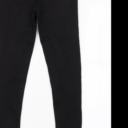 Womens UK Size  Preworn Regular Fit Jegging Black Jeans