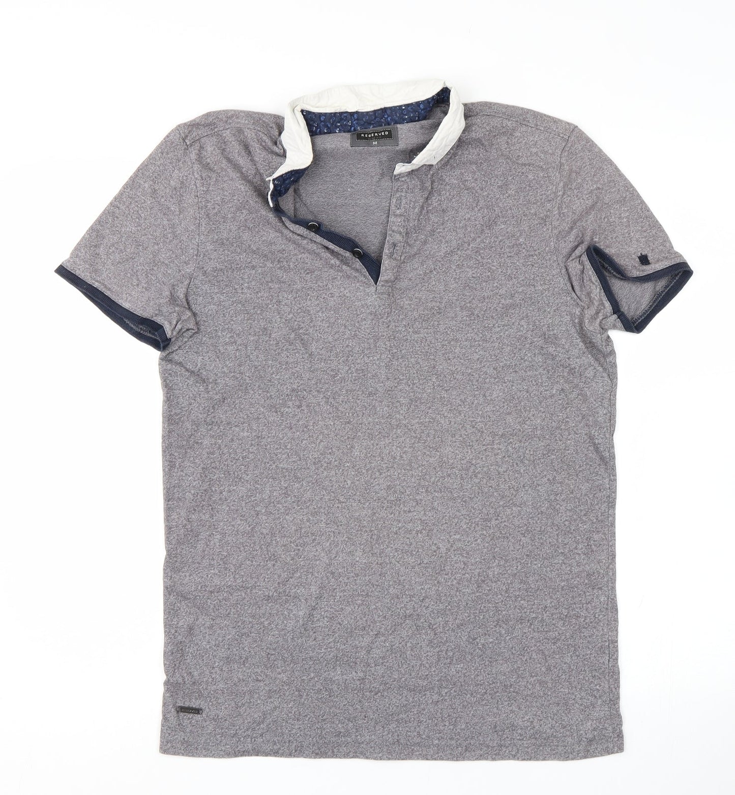 RESERVED Mens Grey    Polo Size M