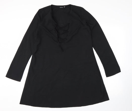 Boohoo Womens Black   Sheath  Size 8