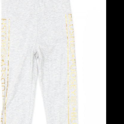 Geoge Girls Grey    Pyjama Pants Size 7-8 Years  - Children in Need