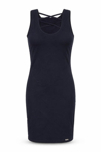 Megi Womens Blue   Tank Dress  Size S
