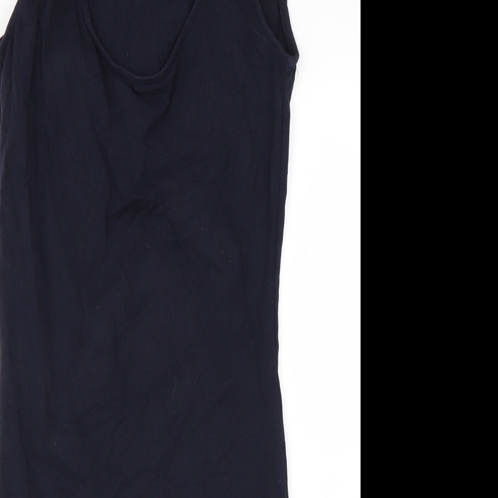 Megi Womens Blue   Tank Dress  Size S