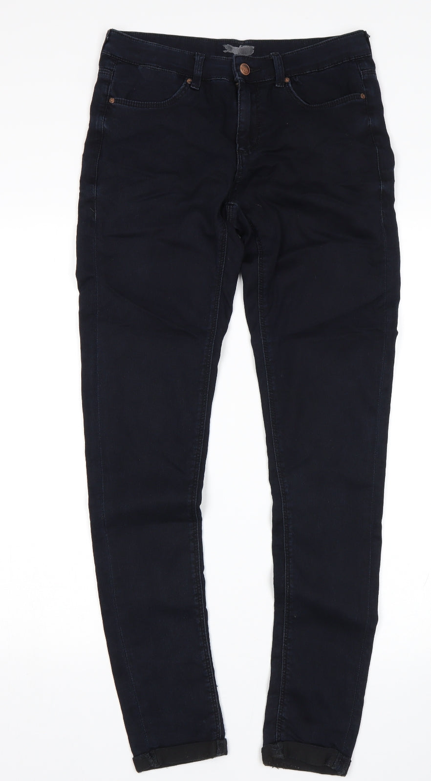 Topshop Womens Blue   Skinny Jeans Size 28 in L32 in